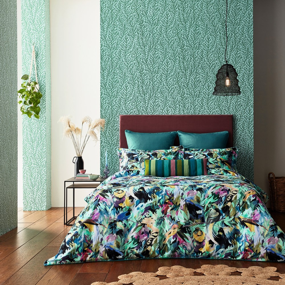 Dance of Adornment Bedding by Harlequin in Wilderness